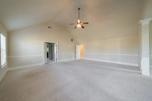 a view of empty room