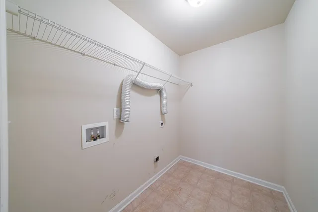 a view of a lake with a yard