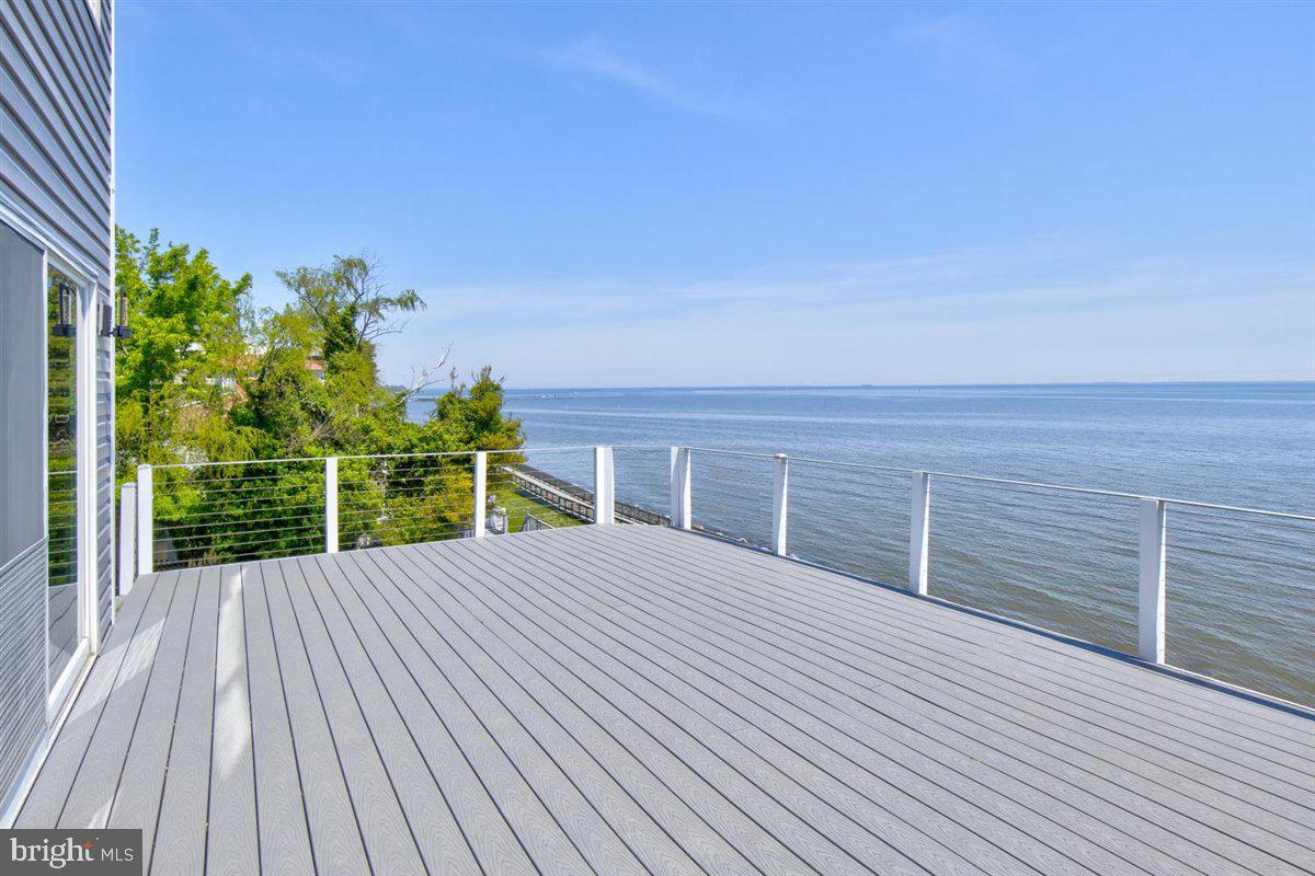 7517 B Street Chesapeake Beach, MD 20732 - Photo 19 of 78 Spacious deck overlooking the Chesapeake Bay