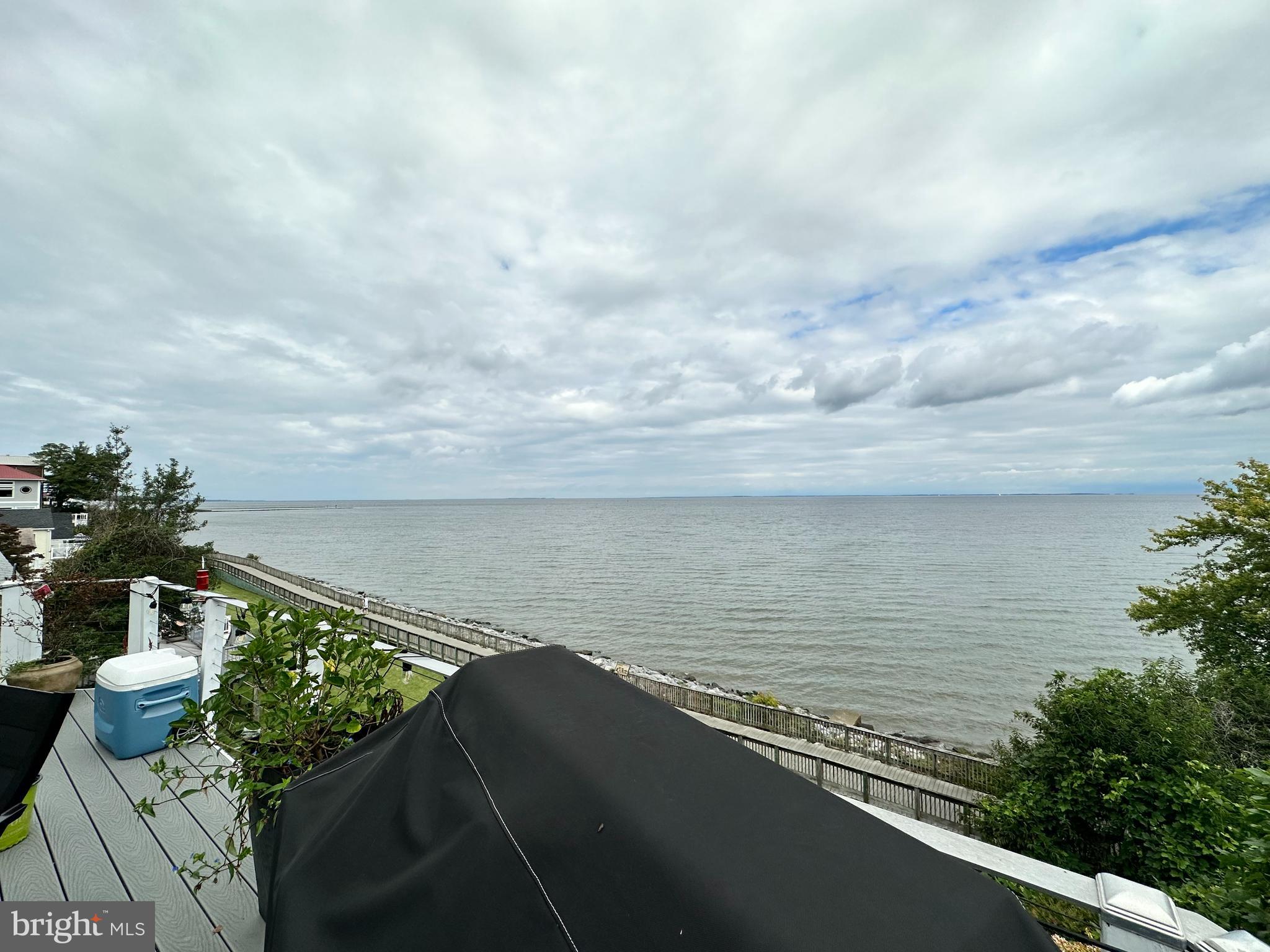 7517 B Street Chesapeake Beach, MD 20732 - Photo 77 of 78 a view of a lake from a balcony
