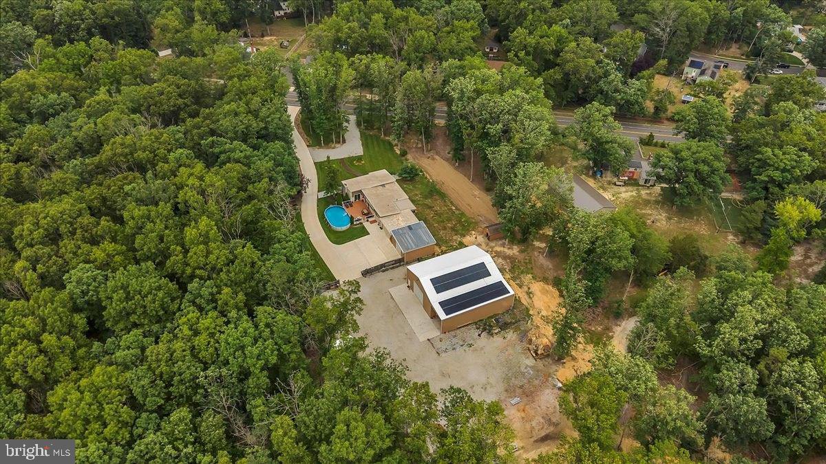 64 Blue Anchor Road Sicklerville, NJ 08081 - Photo 45 of 47 an aerial view of house with yard swimming pool and outdoor seating
