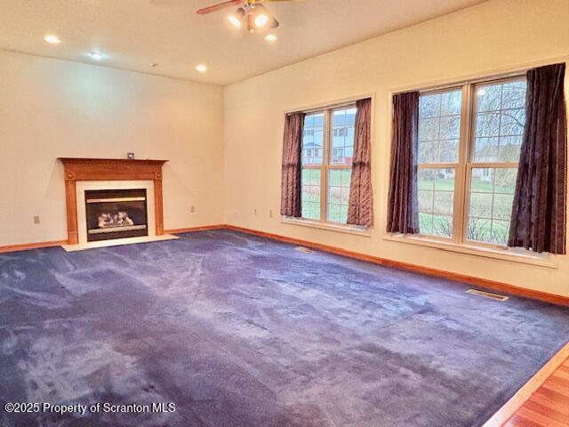400 Fairview Road Clarks Green, PA 18411 - Photo 7 of 32 a view of an empty room with a fireplace and a window