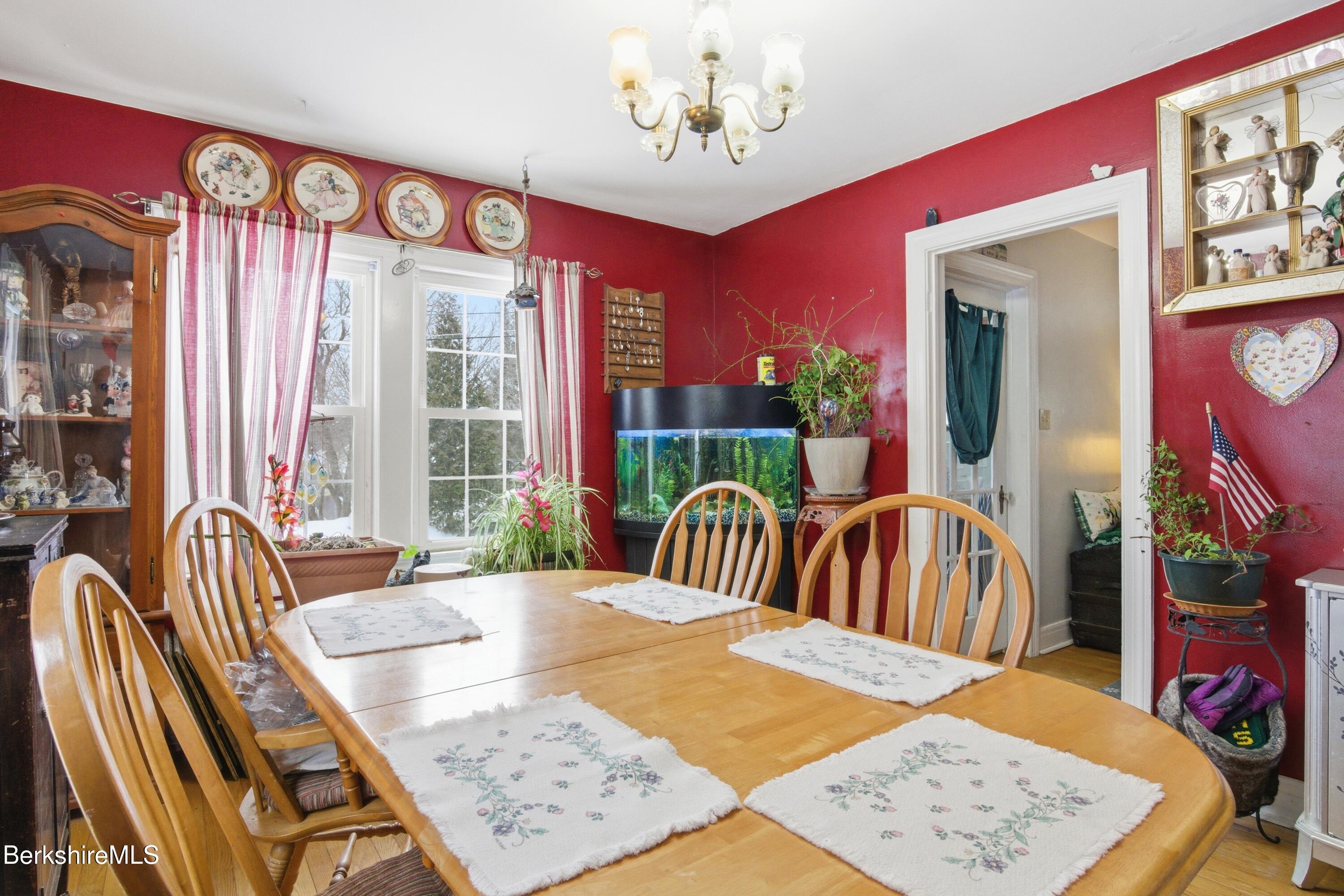 53 Edison Avenue Pittsfield, MA 01201 - Photo 32 of 45 a view of a dining room with furniture window and outside view
