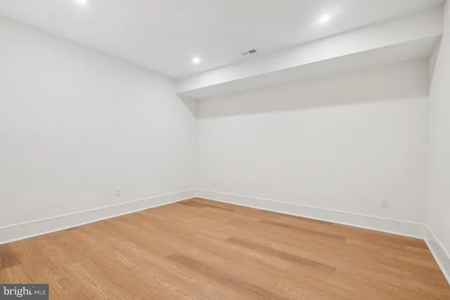 a view of empty room