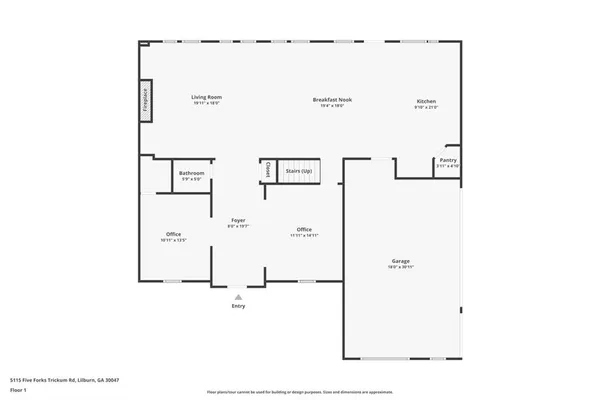 $800,000 | 5115 Five Forks Trickum Road Southwest, Lilburn, GA 30047