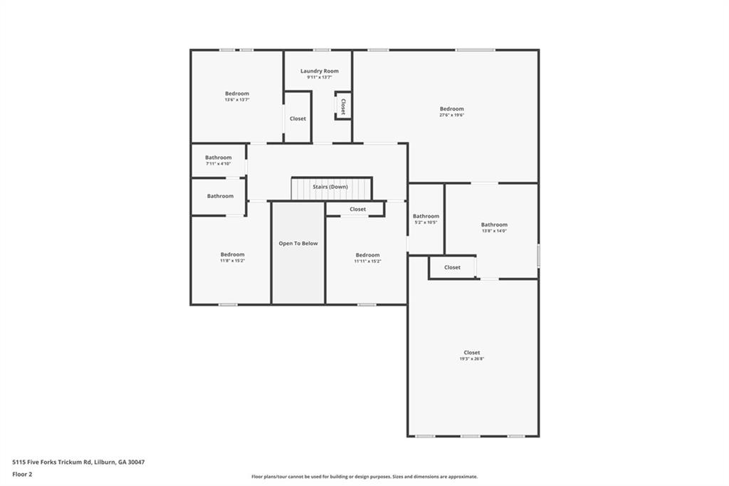 5115 Five Forks Trickum Road Southwest Lilburn, GA 30047 - Photo 62 of 63 a picture of a bathroom with a shower