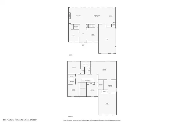 $800,000 | 5115 Five Forks Trickum Road Southwest, Lilburn, GA 30047