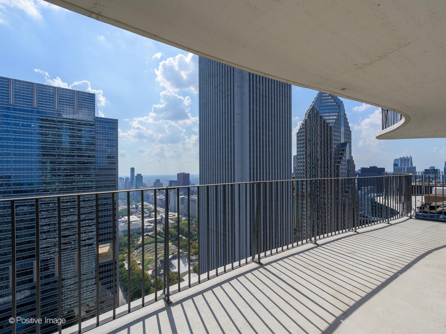 Undisclosed Address Chicago, IL 60601 - Photo 17 of 25 a view of balcony with wooden floor