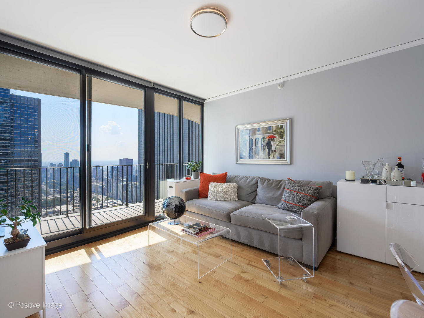 Undisclosed Address Chicago, IL 60601 - Photo 6 of 25 a living room with furniture and a large window