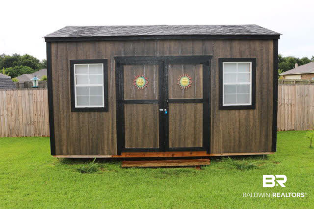 138 Meadow Run Loop West Foley, AL 36535 - Photo 21 of 24 10x16 outbuilding with air conditioning and power....great workshop or man cave.