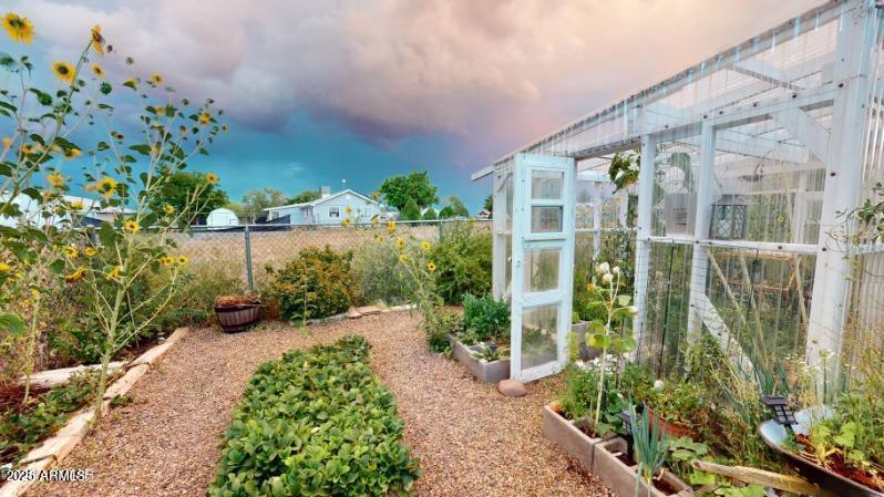 1110 Ranch Road Taylor, AZ 85939 - Photo 7 of 19 a view of a garden with pathway