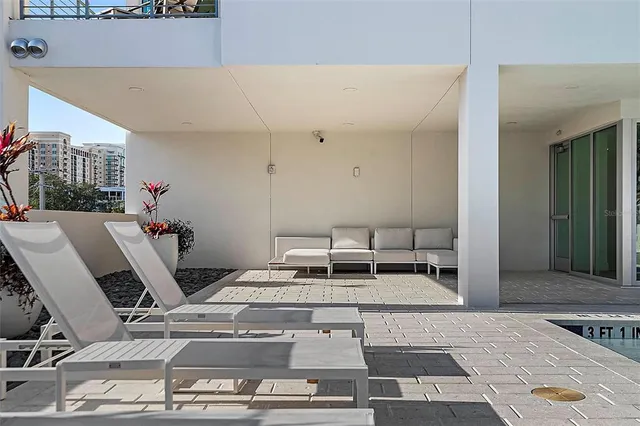 a furniture of a house with a rug