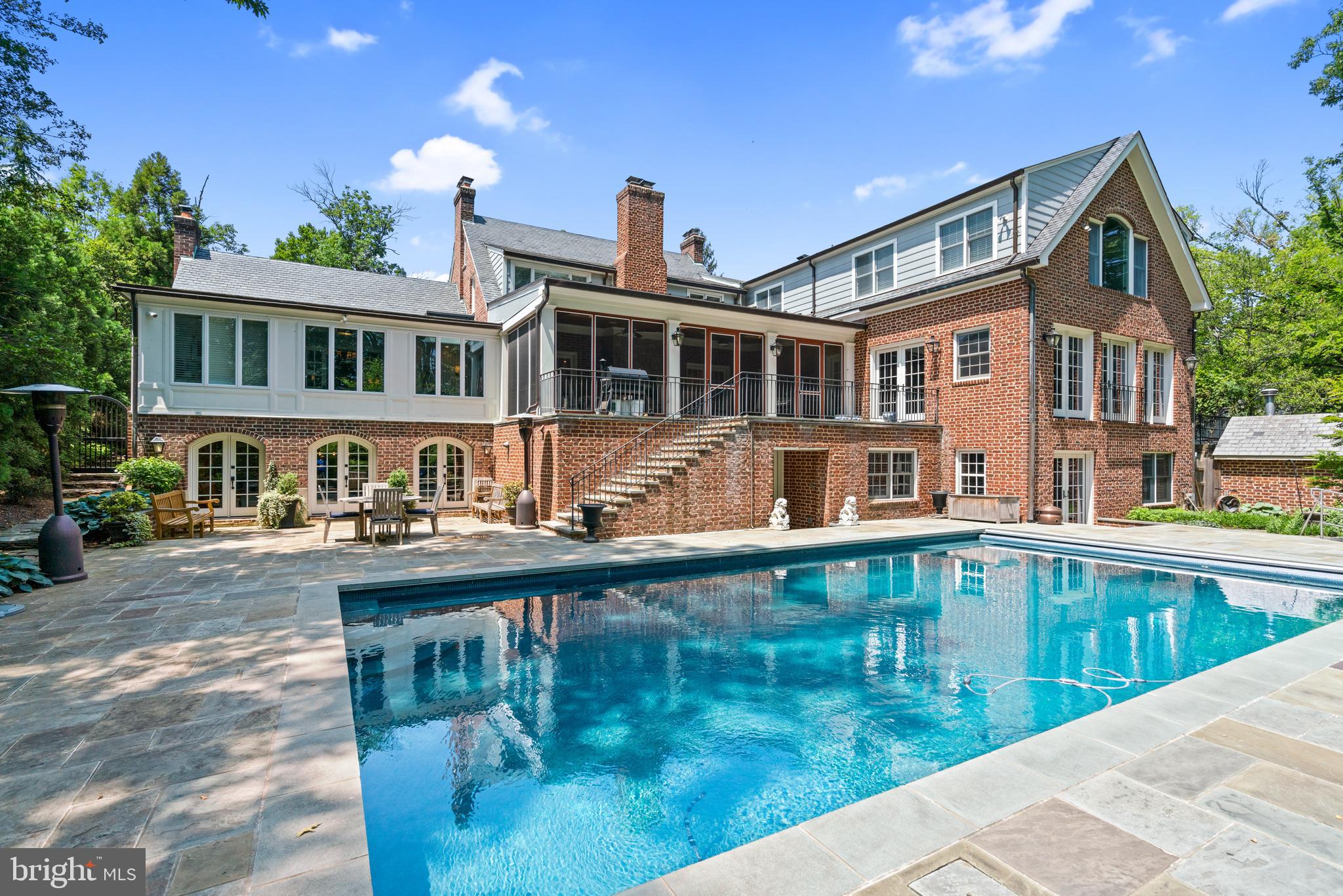 2601 Foxhall Road Northwest Washington, DC 20007 - Photo 34 of 38 Pool and Terrace