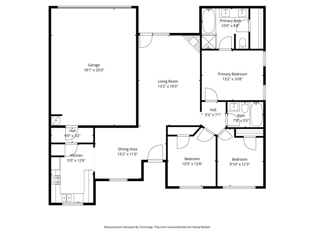 8160 Tower Road Frisco, TX 75035 - Photo 25 of 25 a picture of a floor plan