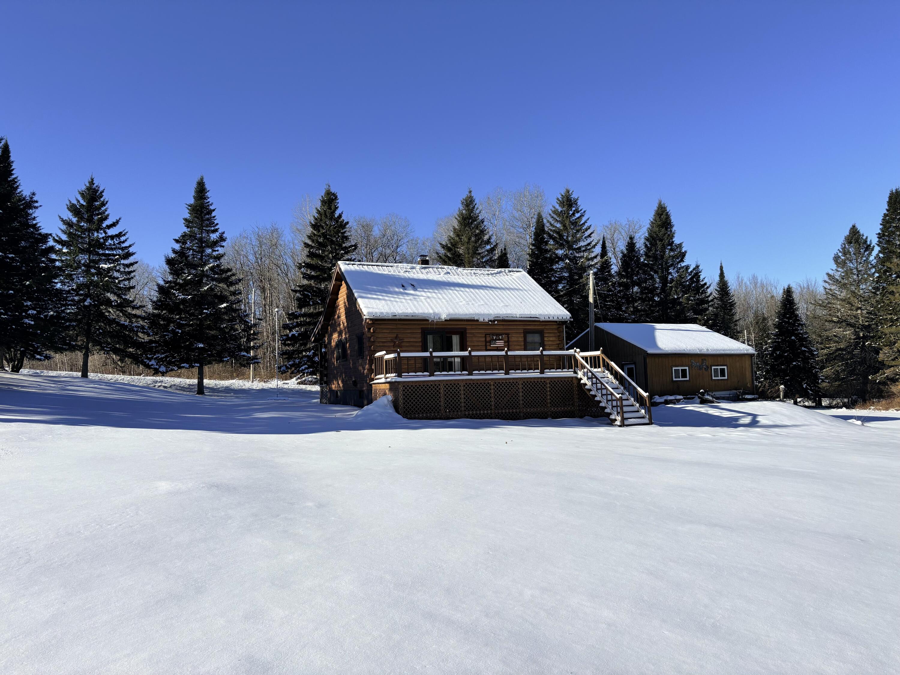 24 Youngs Lake Road Westfield, ME 04787 - Photo 4 of 24 Rear View