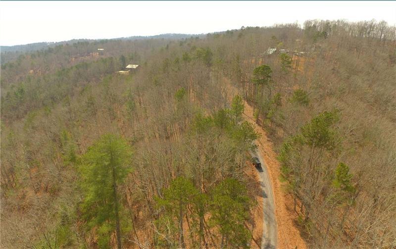 967 Raccoon Ridge Northeast Ranger, GA 30734 - Photo 7 of 36 a view of a dry yard with mountains in the background