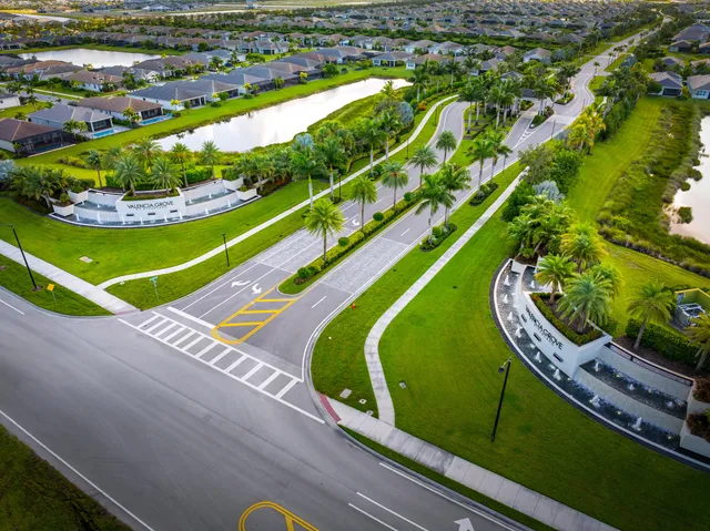 a view of swimming pool from a balcony