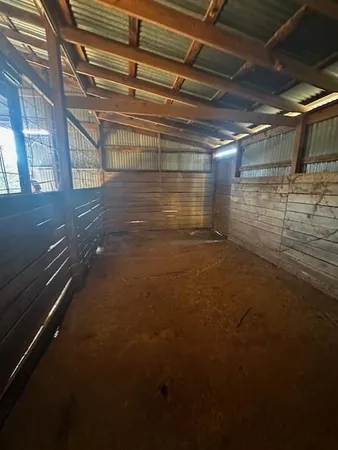 a view of outside space with mountain view