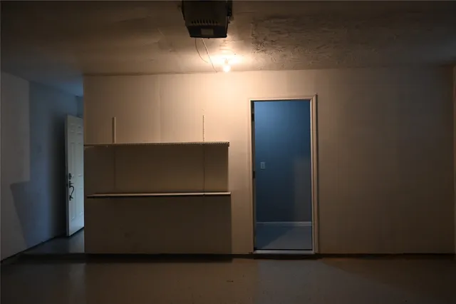 a view of water heater room