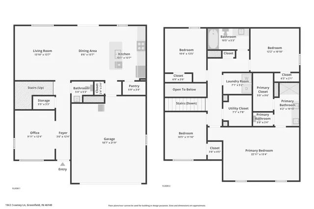 $310,000 | 1862 Downey Lane, Greenfield, IN 46140