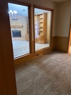 825 Nun Court Abilene, TX 79602 - Photo 8 of 24 a view of an empty room with a fireplace