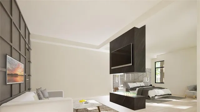 a view of a storage & utility room