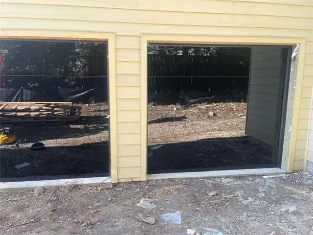 a view of car window