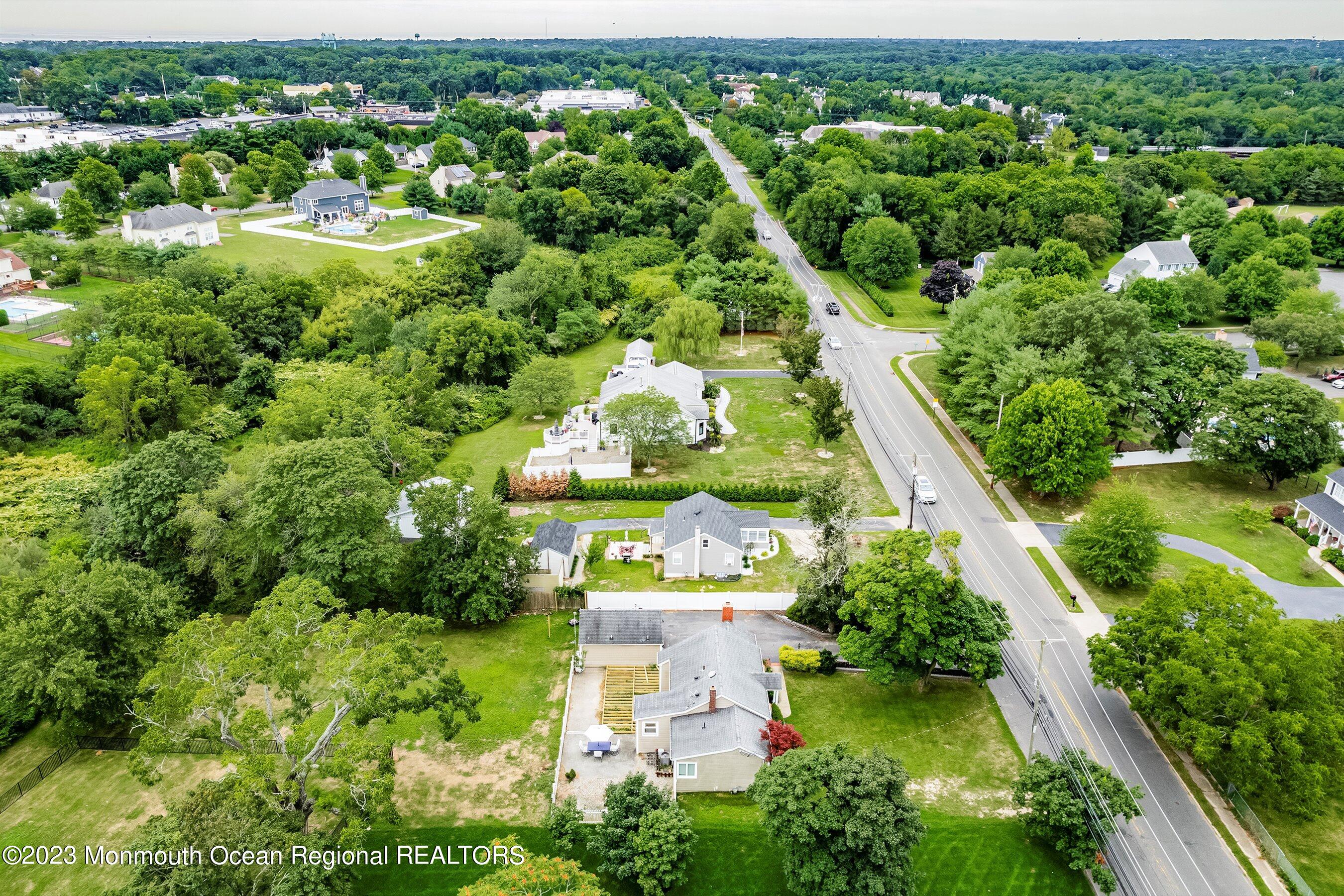 1910 New Bedford Road Wall, NJ 07719 - Photo 29 of 31 Left Aerial