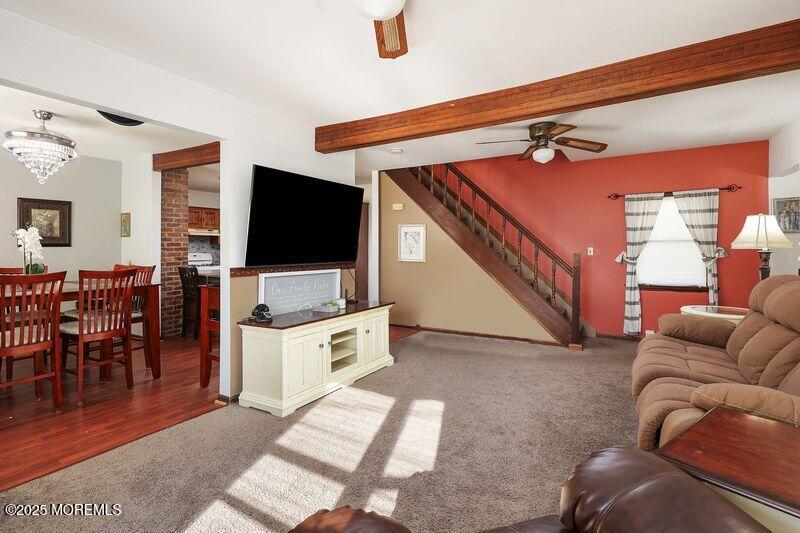 47-49 Appleton Avenue Leonardo, NJ 07737 - Photo 12 of 44 a living room with furniture and a flat screen tv