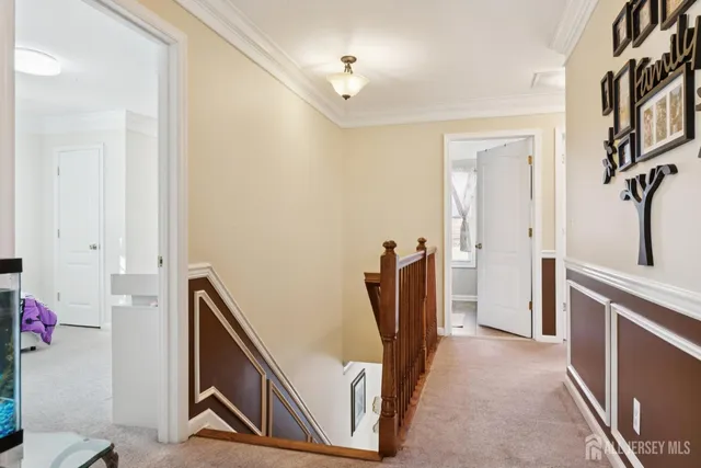 a view of a room with utility and stainless steel appliances