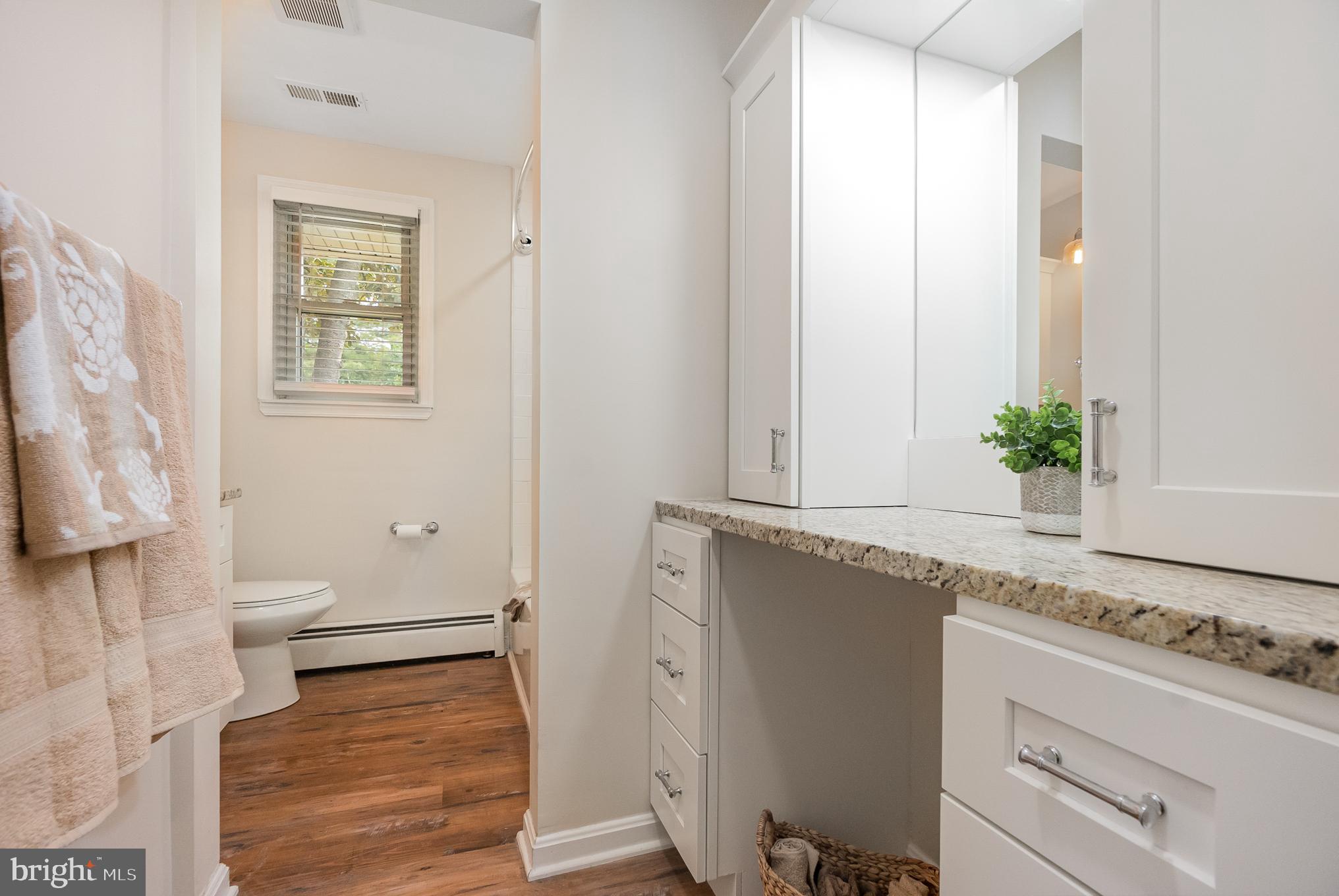 2120 Turkey Point Road Essex, MD 21221 - Photo 19 of 42 Updated main bath w/ bonus vanity station.