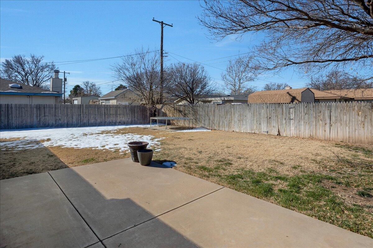 4814 South Austin Street Amarillo, TX 79110 - Photo 19 of 19 19-Back Yard