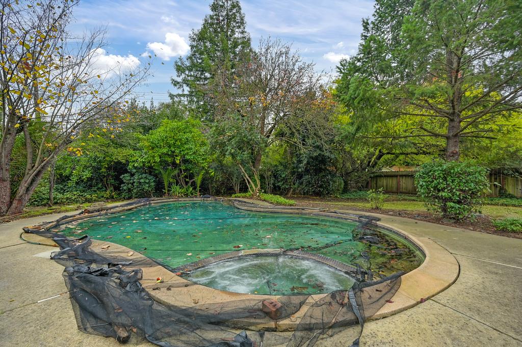 4606 Solano Way Fair Oaks, CA 95628 - Photo 30 of 40 a view of a backyard with large trees