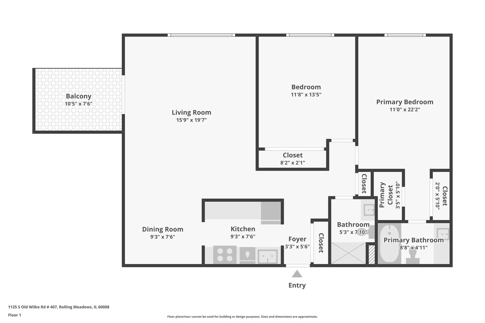 1127 South Old Wilke Road, Unit 407 Rolling Meadows, IL 60005 - Photo 25 of 25 Gallery Image 25