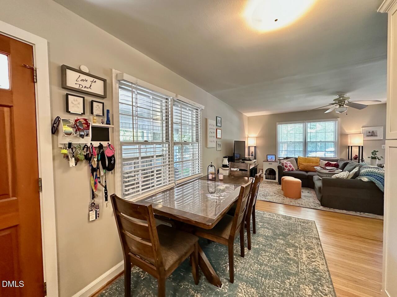 2813 Barmettler Street Raleigh, NC 27607 - Photo 7 of 22 a view of a dining room with furniture