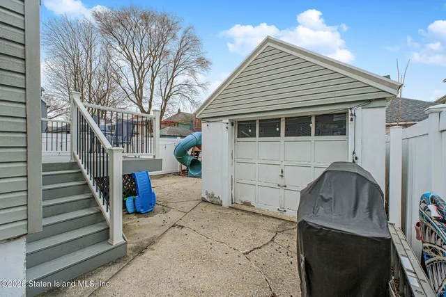 a view of a house with a sink and stairs