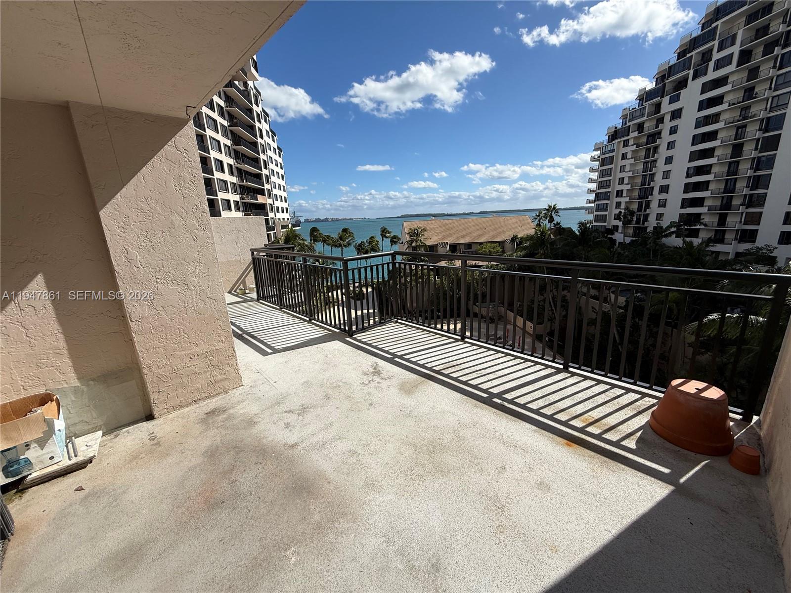 540 Brickell Key Drive, Unit 705 Miami, FL 33131 - Photo 38 of 38 a view of balcony with two chairs