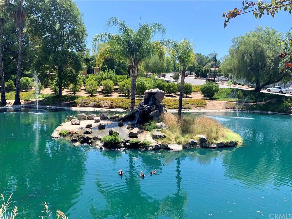 24817 Butterchurn Road Wildomar, CA 92595 - Photo 35 of 39 HOA amenity... catch & release pond, with waterfall, fountains, ducks...