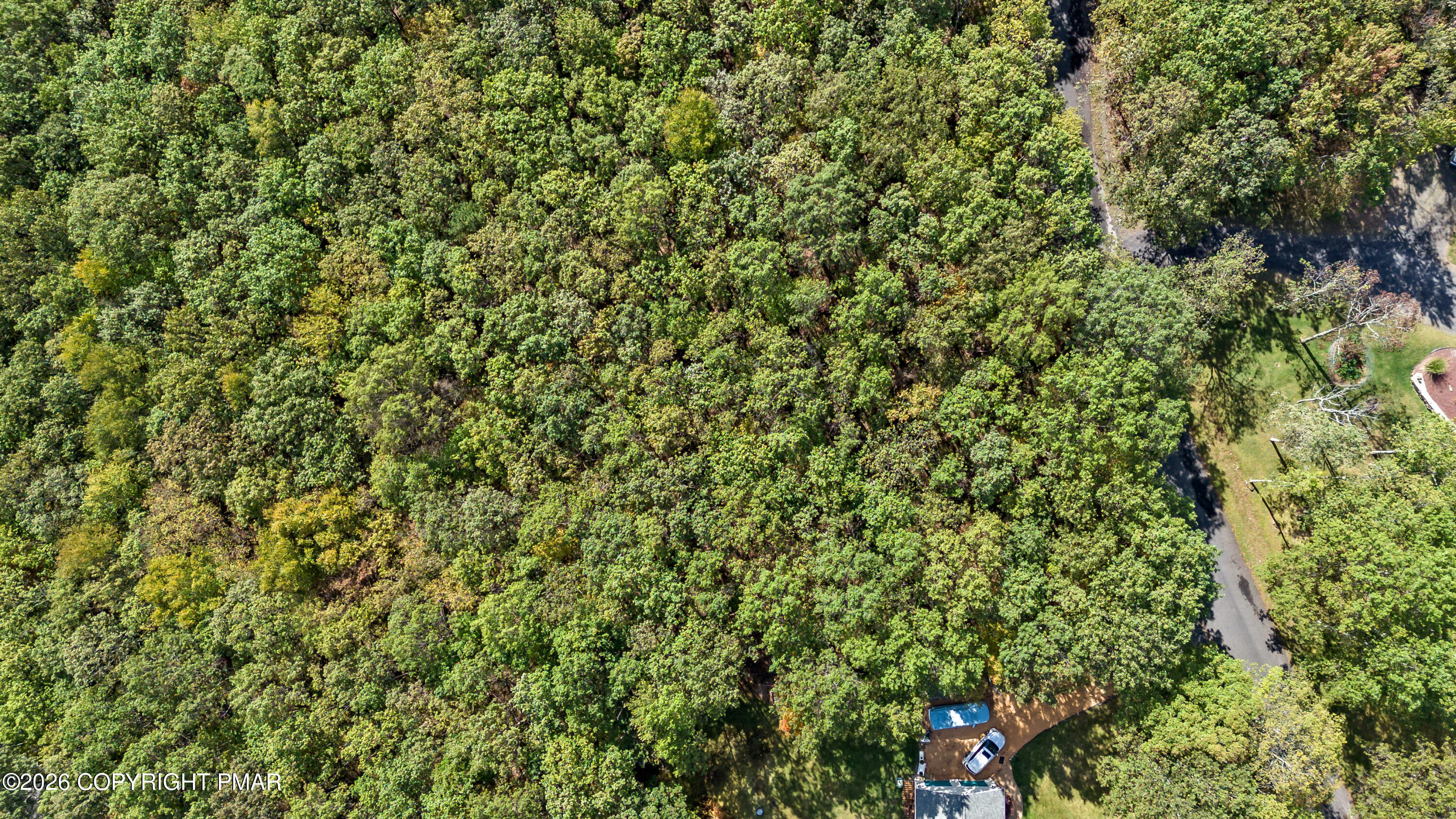 Stone Ridge Road Albrightsville, PA 18210 - Photo 8 of 8 a view of a yard with an outdoor space