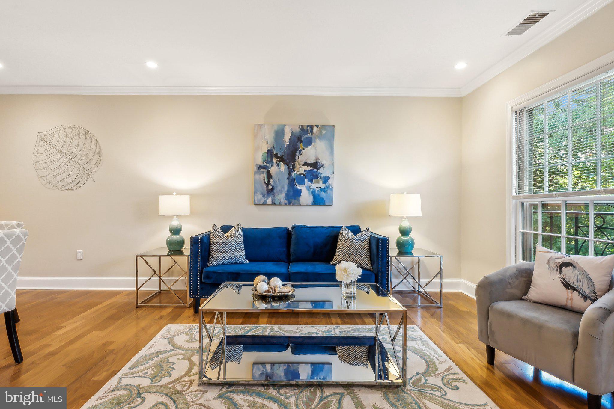 3205 Sutton Place Northwest, Unit A Washington, DC 20016 - Photo 4 of 44 a living room with furniture a rug and a window