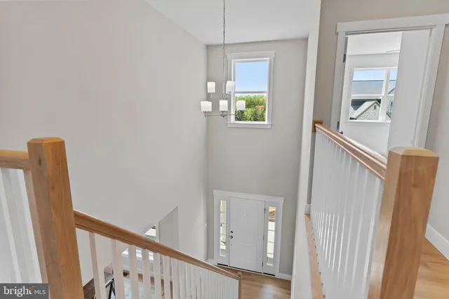 a view of front door and hallway