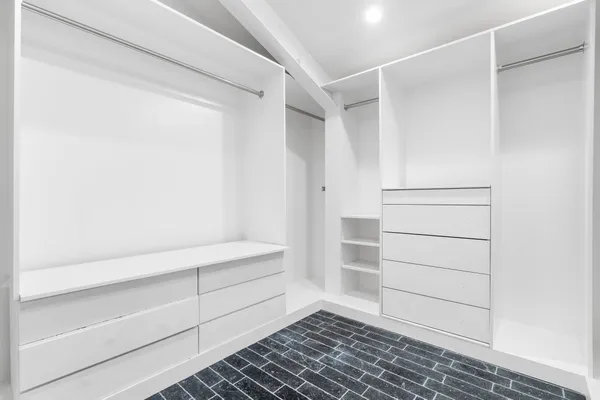 a view of walk in closet