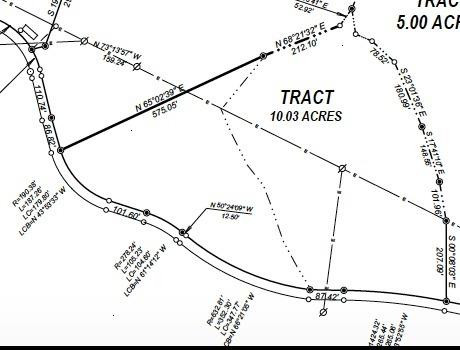 1170 Dennis Road, Unit 9 Lawrenceburg, KY 40342 - Photo 2 of 12 Blowup of survey showing Tract 9 (10.03