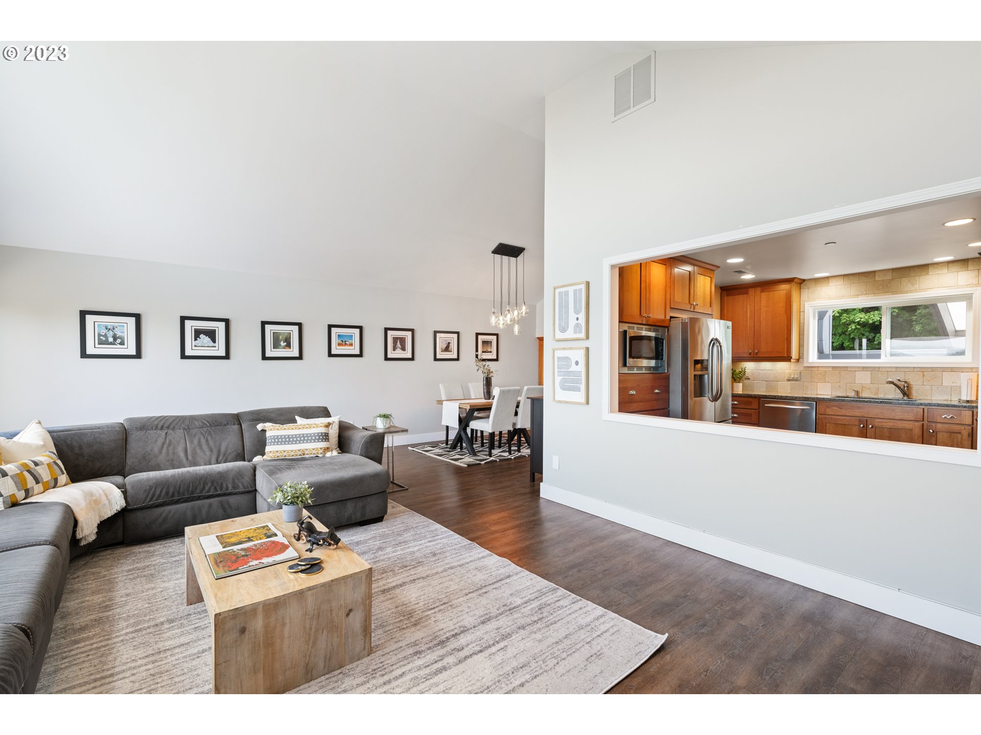 5411 Southwest View Point Terrace Portland, OR 97239 - Photo 18 of 44 a living room with furniture and wooden floor