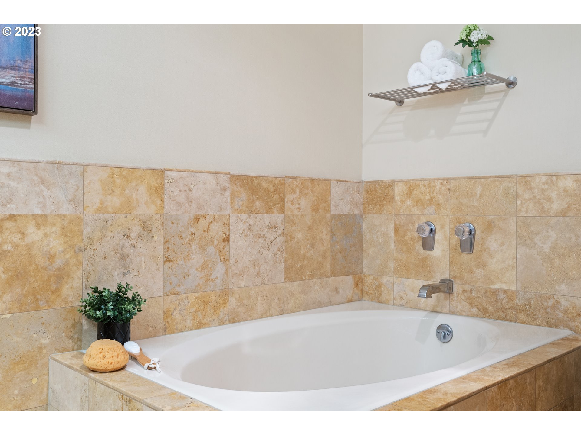 5411 Southwest View Point Terrace Portland, OR 97239 - Photo 35 of 44 a bathroom with a tub