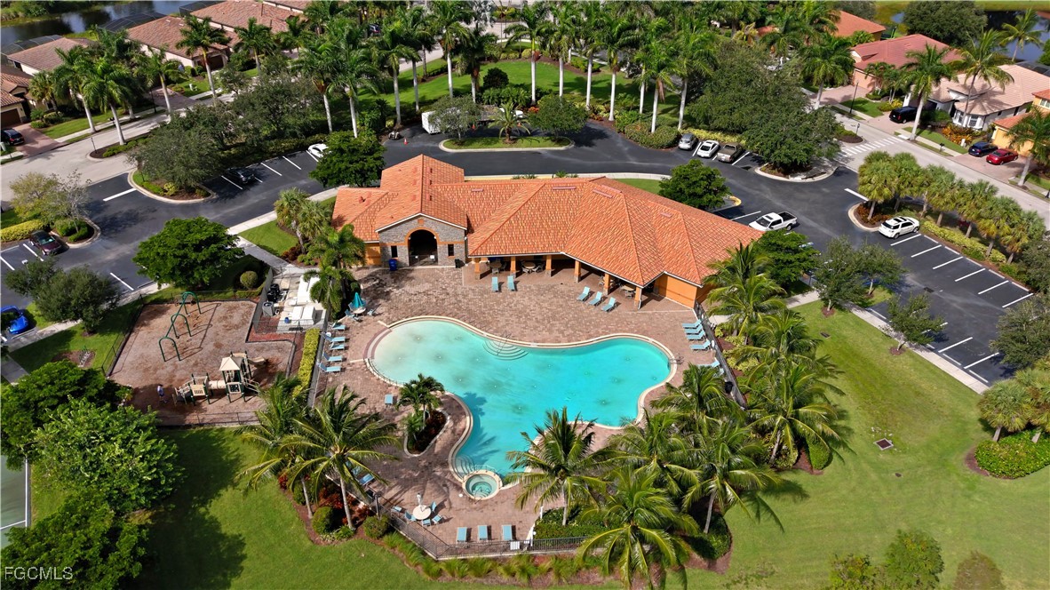 9101 Water Tupelo Road Fort Myers, FL 33912 - Photo 34 of 43 an aerial view of a house with yard swimming pool and outdoor seating