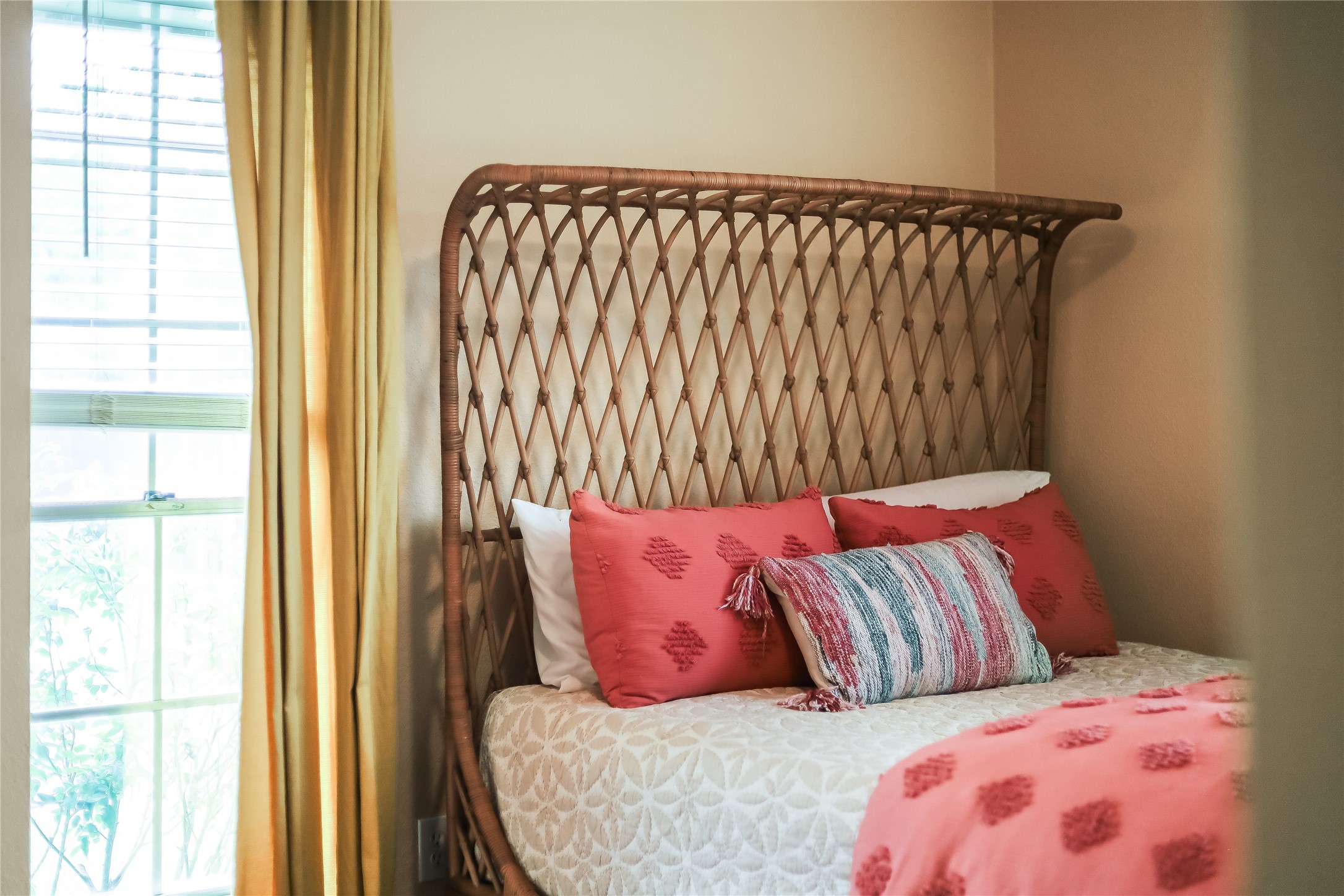 7300 Glenhill Road Austin, TX 78752 - Photo 22 of 37 a bedroom with a bed and wooden floor