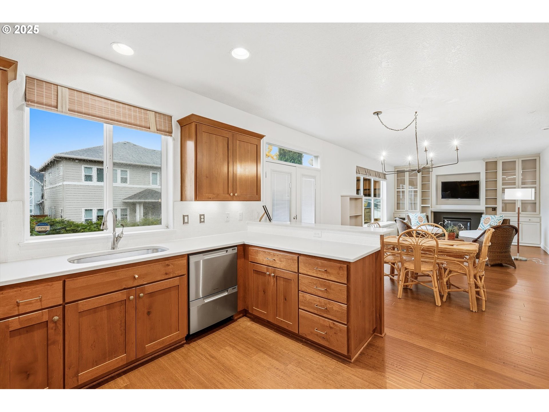 13765 Southwest Florentine Avenue Portland, OR 97223 - Photo 15 of 34 a kitchen with a sink cabinets and window