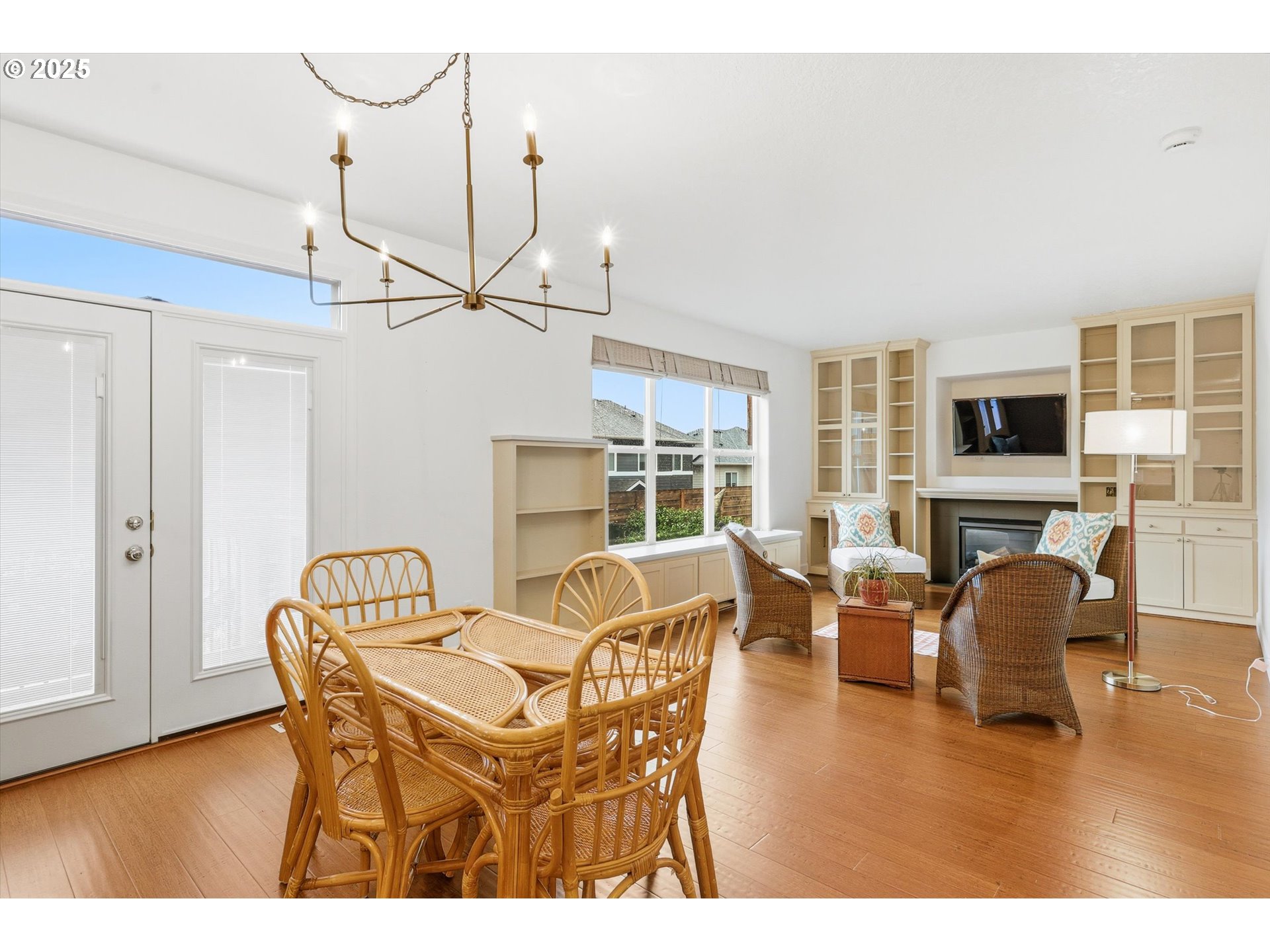 13765 Southwest Florentine Avenue Portland, OR 97223 - Photo 10 of 34 a view of a dining room with furniture window and wooden floor