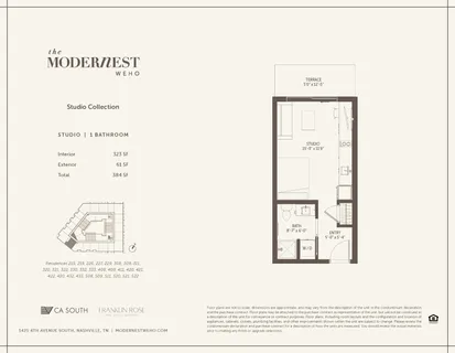 $271,900 | 1425 4th Avenue South, Unit 430, Nashville, TN 37210